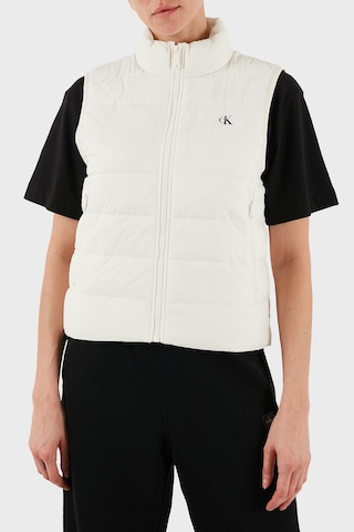 Calvin Klein Bayan Yelek Lv047c511g Yas Beyaz Beyaz