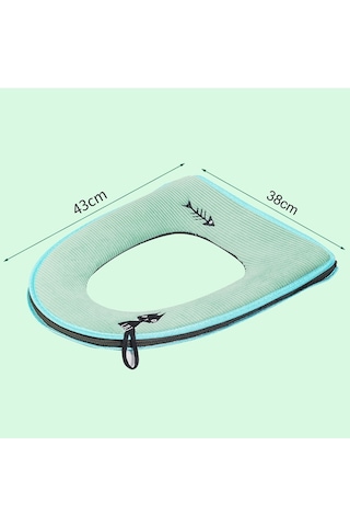 Sones Yıkanabilir Banyo Tuvalet Oturağı Örtüsü Isıtıcı Yumuşak Yastıklı Ped Closestool Kapak Matı Ev Ürünleri