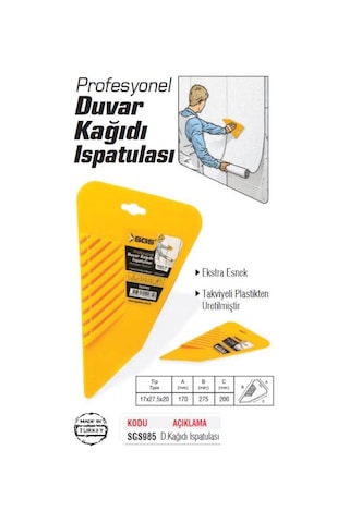Sgs Duvar Kağıdı Ispatulası 985
