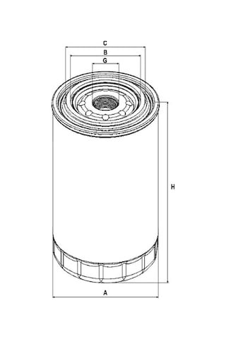 CS1463 ŞAMPİYON MARKA YAĞ FİLTRESİ LF3342 , ZP580