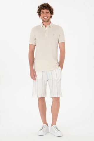 U.s. Polo Assn. Erkek Beyaz Şort Örme 50300021-vr013 Beyaz