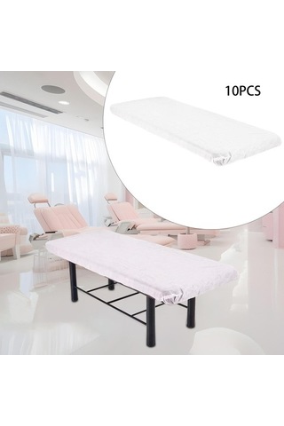 Ganzhoushop Yatak Tek Suntek Tek Kullanımlık Dokumasız Çarşaf 220x235cm 10 Xj