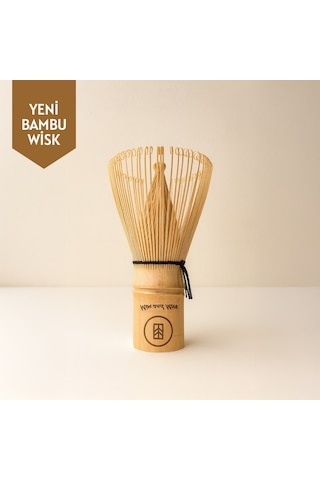 Mim And More Matcha Whisk El Yapımı Özel Bambu Köpürtücü
