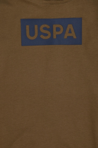 U.S. Polo Assn. Erkek Çocuk Haki Kapüşonlu Sweatshirt 50289125-VR027