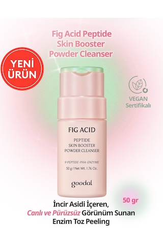 İncir Asidi İçeren Enzim Toz Peeling Goodal Fig Acid Peptide Skin Booster Powder Cleanser