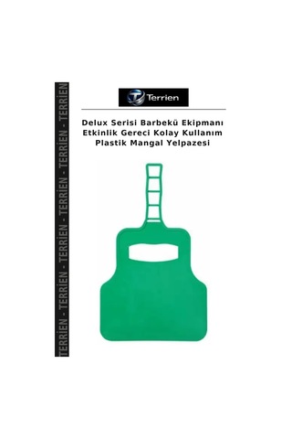 Delux Serisi Barbekü Ekipmanı Etkinlik Gereci Kolay Kullanım Plastik Mangal Yelpazesi
