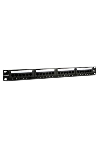 S-Link Sl-F624 24Lü Utp Cat6 Patch Panel
