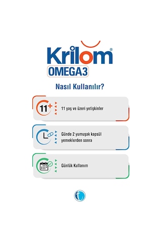 Krilom Omega 3 100 Yumuşak Kapsül Tanışma Paketi Shaker Hediyeli