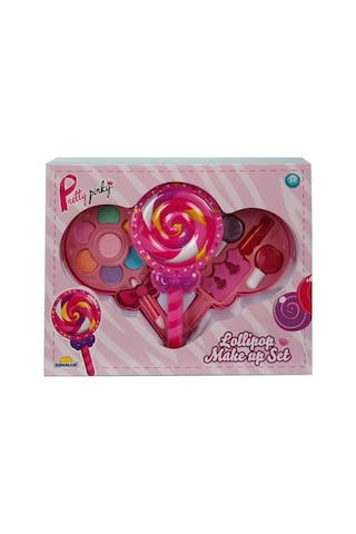 Makyaj Lolipop Şeklinde 2 Katmanlı Küçük Güzellik Seti