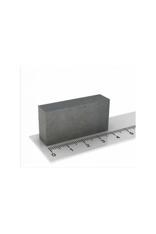 Lexroo 5 Adet 40x25x10 Köşeli Ferrit Kömür Seramik Magnet Mıknatıs