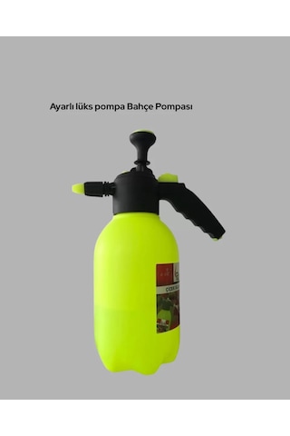 2 Litre Pompalı Püskürtücü Bakır Nozullu Ayarlı Sprey Temizlik Ve Bahçe Belirtilmemiş