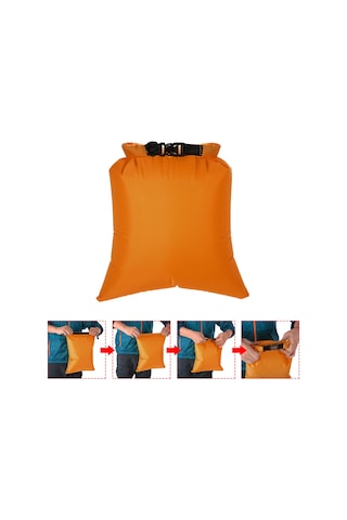 Moveevo 6'lı Dışarıda Su Geçirmez Çanta Seti 1.5l-8l + 2 Ayarlanabilir Askı Kemer, Kayakçılık-balıkçılık İçin Saçma-ince Tüylü Poliester, Roll-top Kapaklı Çok Renkli