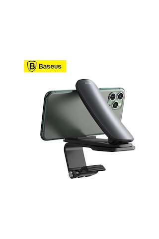 Soulader Evde, Ofiste Ve Araçta Kullanım İçin Pratik Ve Sağlam Telefon Tutucu - 4.7 İle 6.5 İnç Ekran Boyutlarına Uyumlu Geniş Ağızlı Model Siyah