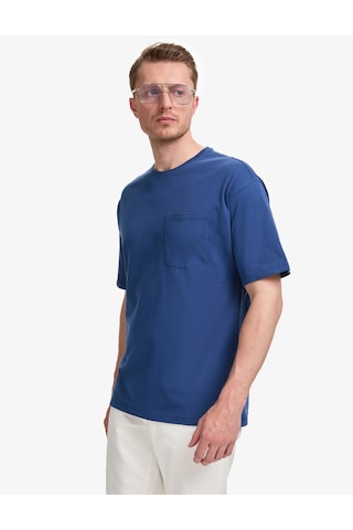 Pierre Cardin Erkek Açık Lacivert Tişört Basic 50325300-vr059