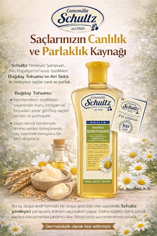 Schultz Boyalı Yıpranmış Açık Renkli Saçlar - Acil Onarıcı Saç Bakım Seti