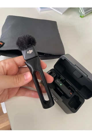 Djı Mic Mini El Tipi Mikrofon Tutucu Ergonomik Röportaj Ve Video Aparatı