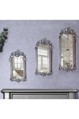 Royal 3'Lü Ayna Gümüş(526263830)