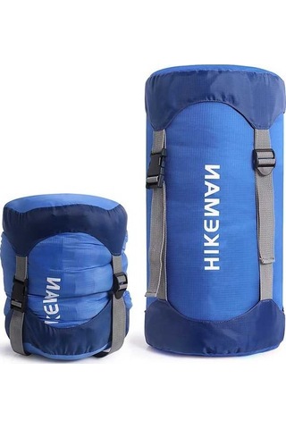 Pazly Pratik Su Gezisi Çantası - 210t Polyester, Ayarlanabilir Kayışlı, Su Geçirmez Mavi Mavi