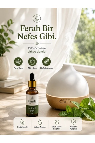 Biodamla Natural Nane Yağı 20 Ml