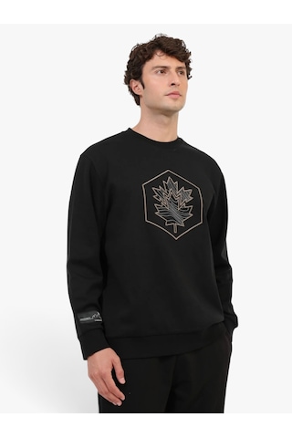 Lumberjack 6w Ml Arman 16nat26-4 6pr Erkek Siyah Sweatshirt - 102708344
