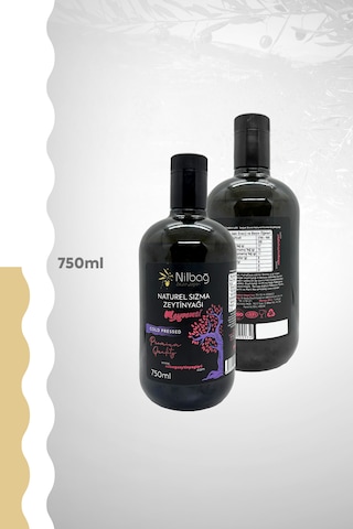 Nilbağ Zeytinyağları Ayvalık Naturel Sızma Zeytinyağı Meyvemsi 750 ML