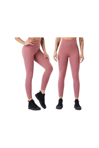 Tongxida Hava Kuvvetleri Mavisi Kadın Yoga Tayt Pantolonu - Yüksek Bel Kalça Kaldırma Koşu Fitness Spor Tayt Mavi