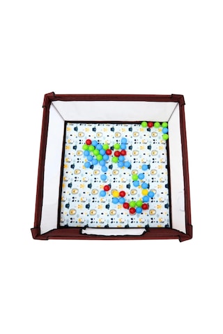 Premio Keten Güvenli Bebek ve Çocuk Oyun Parkı 120x120 Cm Oyun Matı ve Topları