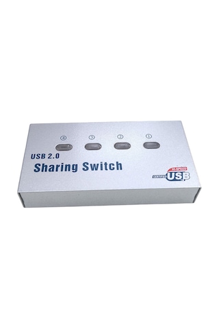 4 Port Usb 2.0 Sharing Switch 4 Kasa 1 Yazıcı Anahtarlı Switch
