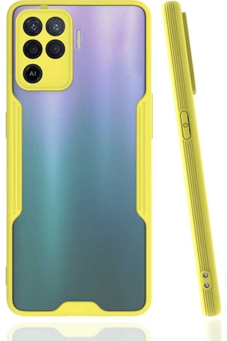 Oppo Reno 5 Lite Kilif Parfe Kenarlari Pastel Renk Silikon Kilif 504347966
