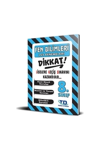 8.sınıf Lgs Fen Bilimleri Dikkat Denemeleri