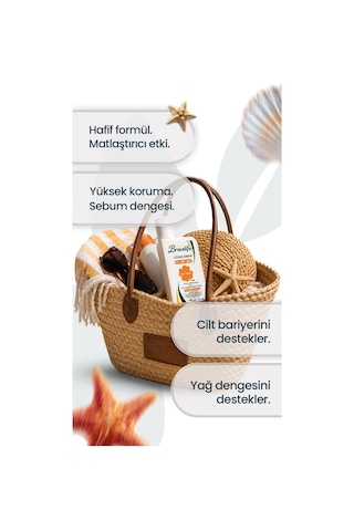 Aydınlatıcı Ton Eşitleyici C Vitamini Nemlendirici Vegan Güneş Koruyucu Krem Spf 50+