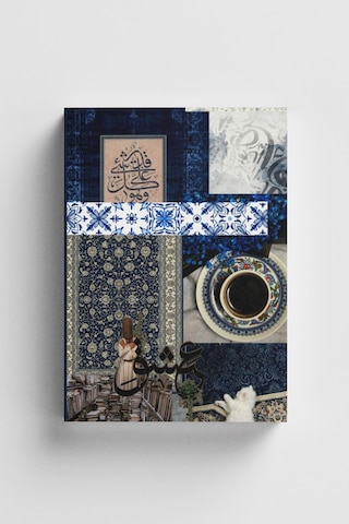 Kolaj Serisi 9 Sufi İslami Defter Ayet-hadisli Çok Renkli