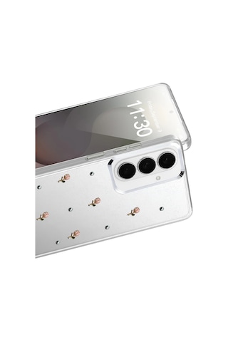 Newface - 303 - Samsung Galaxy Uyumlu S26 Fiyonk Desenli Kapak - - Csmo-tex - Desen 6