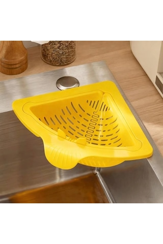 Mutfak Ve Banyo Üçgen Lavabo Süzgeci Çok Renkli