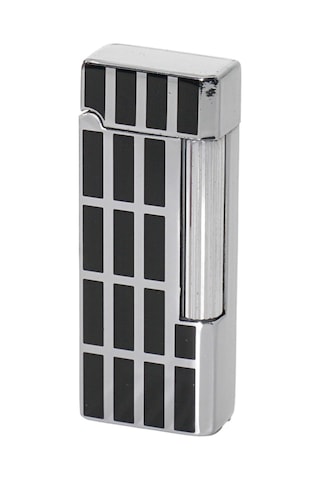 Zenit Taşlı Metal Siyah/gümüş Pipo Çakmağı 875623 Diğer