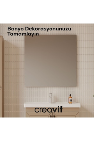 Creavit D20 100 Cm Düz Ayna Cam
