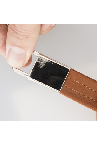 Deri Anahtarlık Bkr16 Rst2 Taba