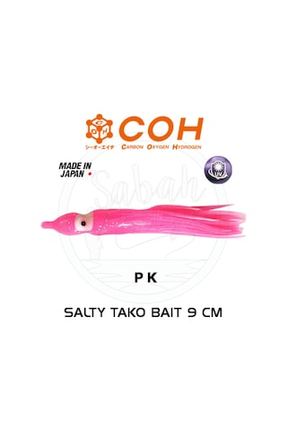 Coh Salty Tako Bait Silikon Ahtapot 9Cm - Pk