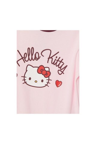 Lc Waikiki Alıta Cıty Farkıyla Lcw Kids Pembe Hello Kitty Baskılı Kız Çocuk Tişört Pembe - 928160397 Pembe
