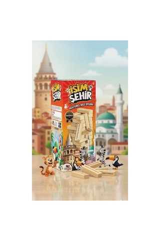 İsim Şehir Kültürel Aile Oyunu Denge Oyunu Cezalı Jenga