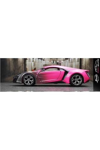 Jada Lykan Hypersport 253292000 Pink Slips Serisi Model Araba 1:32 Çok Renkli