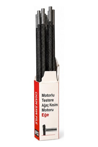 Algarıde Eng Motorlu Testere Eğe Seti 12'li 4.5 Mm 11/64" 91 Ayak Zincirler İçin Yuvarlak Eğe