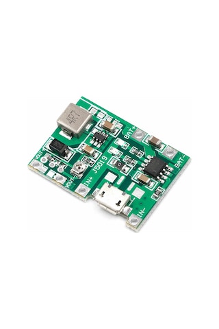 Alkatronik-Tp4056 18650 Lityum Pil Şarj Micro Usb Ayarlı Voltaj Yükseltici