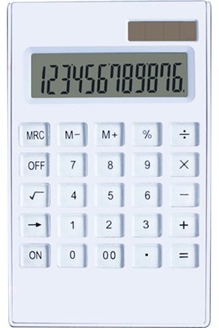 Singree El İle Ölçümden Kaynaklı Küçük Sapmalar Normaldir. Paket İçeriği: 1 Hesap Makinesi Beyaz