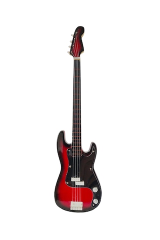El Yapımı 1/4 Ölçek Minyatür Elektro Bas Gitar Fender Precision R
