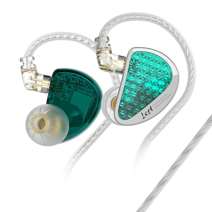 Kz As16 Pro 16ba Cyan Mikrofonsuz 3.5mm Dengeli Armatür In-ear Monitör Kulak İçi Kulaklık Kz-as16-pro-16ba-nomıc-cy