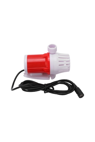 Springsun 12v Dc 20w Akvaryum Su Döngü Pompası - 1200l/saat Debi, 5m Basınç, Su Yokluğu Korumalı, Halka Ve Deniz Suyu Uyumlu