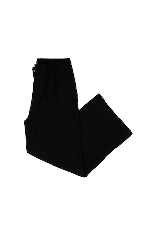 U.S. Polo Assn. Kız Çocuk Siyah Loose Fit Modal Karışımlı Kanvas Pantolon 50300911-VR046