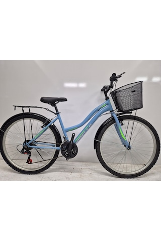 Dorello Bisiklet 26 Jant Lady Sepetli Model Mavi