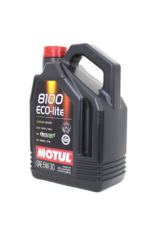Motul 8100 Eco-Lite 5W-30 Dexos1 Tam Sentetik Motor Yağı 4 L